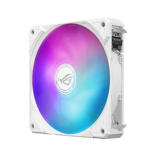 Asus ROG Ryuo IV 360mm ARGB White CPU Liquid Cooler With Curved Display